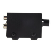 1 in 4 Out Stereo Signal Source Splitter Audio Frequency Signal Distribute Device Non Consumption Output RCA Interface