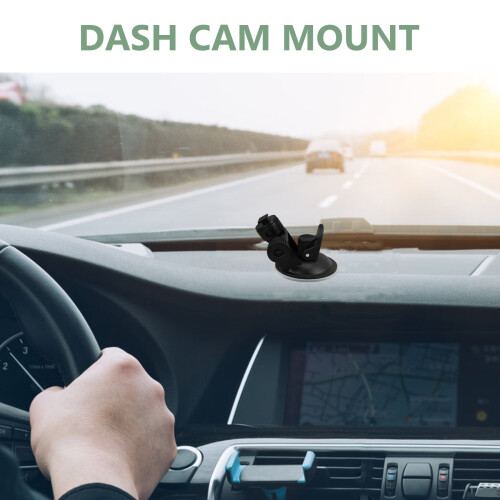 2-Pack Dashcam Bracket with Cup Mounts for Car Dash Cameras, Stand Holder for Secure Dashboard Installation 2