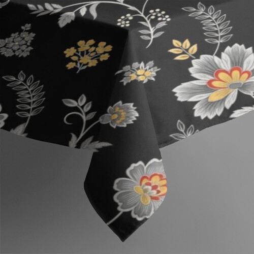 Toalha de mesa retangular com estampa floral Pioneer Flower, 60x84 polegadas. 2