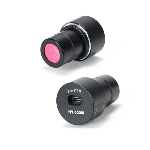 5MP CMOS USB2.0 MicroscóPio Adaptador Ocular Ocular Digital EletrôNico HD MicroscóPio Câmera para Microscopio 2