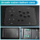 DIY Arcade Joystick Acrylic Panel Case for Arcade Game Machine DIY Can Be Installed Joystick Button for Retro Video Game 6