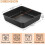 8 inch square non-stick baking pan stainless steel core 3