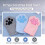 Paw Bath Towel Microfiber Quick Dry Paw Print 3PCS 7