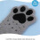 Paw Bath Towel Microfiber Quick Dry Paw Print 3PCS 4
