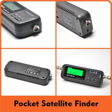 Signal Finder SH-100HD DVB S Digital Satellite Finder Portable Satelite Finder Meters Free Sat Programs
