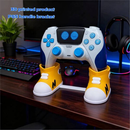 For PS5 Controller Stand - Sport Shoe Edition  3D Printed Desktop Decoration Holder for Gaming Console 2