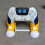 For PS5 Controller Stand - Sport Shoe Edition  3D Printed Desktop Decoration Holder for Gaming Console 4