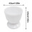 Coquetier en porcelaine GINTBN blanc simple 3