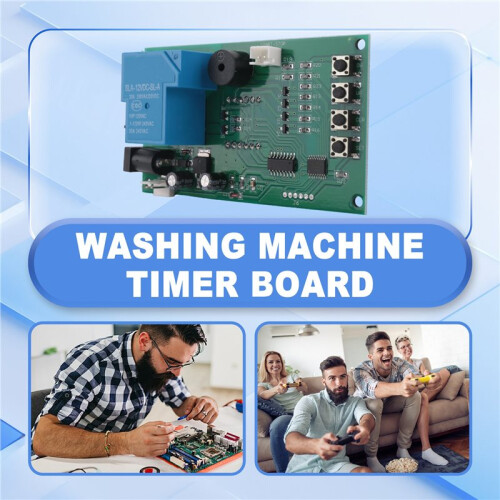 Four Digits  Control Minute Timer Board Arcade Game Coin Acceptor Selector Pump Water Washing Machine 2