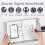 Digital Notebook Pro V2 with  Pen & 16GB USB Drive-Real- Sync for Notes,Drawing & Learning,Perfect for Office C 3