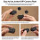 LA10 2.4GHz  Flash Trigger for Camera Flash Universal Hot Shoe Mount 8M Control Type-C Charge 60H Runtime 7