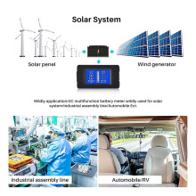 PZEM015 Digital 0-200V Voltage Current with 50A Shunt Car Battery Tester Voltage Meter Monitor 12V 24V 48V