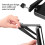 Wifi Router Shelf TV Top Adjustable Router Storage Rack Bracket Computer Player Stand Organizer Holder Storage Rack, S 3
