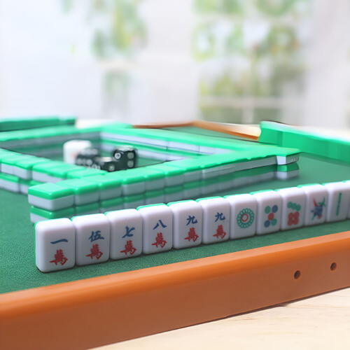 Φορητό τραπέζι Mahjong για εσωτερικό οικογενειακό παιχνίδι 2