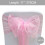 Nœuds de chaise, attaches décoratives rose clair, 10 pièces 4
