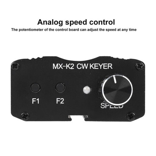MX- CW KEYER Automatic Key Controller Morse Code Auto Memory Key Controller for Radio Amplifier Adjustable 2