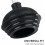 Ensemble ventouse WC, manche en aluminium, support blanc 5