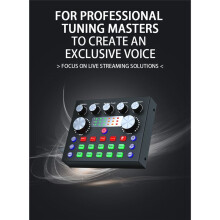 V8S Live Sound Card Compatible with Multiple Live Streaming Platforms Abroad