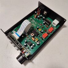 Radio D'Aviation DIY R60 FM 88-108 MHz Bande AéRienne 118-136 MHz RéCepteur Radio D'Aviation PLL Conversion de FréQuence Secondaire + BoîTier