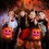 Halloween LED-Eimerlicht-Süßigkeitentüte tragbares Kürbisdesign 4