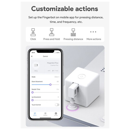 TUYA  Fingerbot  Zigbee Knop Pusher  Home  Life App Voice Control with App 2