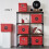 Folding  Organizer Closet  Basket with Lid and Handles Storage Container  Storage Organizer Box for Home 3
