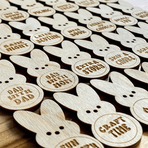 Jetons de récompense Lapin de Pâques pour enfants (21 pièces) 1