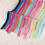 Elastikspole assorterede farver polyester 15 ruller 1 meter 5