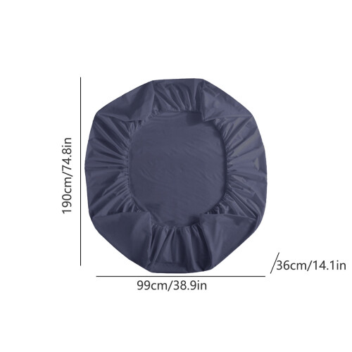 Προστατευτικό στρώματος WZXPWT Twin Waterproof, 75"x39", μεμβράνη TPU, αναπνεύσιμο και πλένεται 2