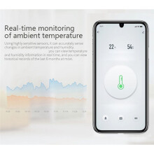 Graffiti Zigbee Temperature and Humidity Sensor Home Link Wireless Temperature and Humidity Sensor