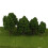 20pcs Miniature Model Trees for DIY Craft Scenery 5