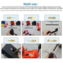 Soldering Iron Tips Heat Insertion Tips Kit Replaceable Soldering Welding Iron Tips Kit for 3D Printer Flimanet Parts