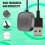 2Pack 3.3 FT Charger Cable USB Charging Dock for  Sense/Versa 3 Smartwatch 4
