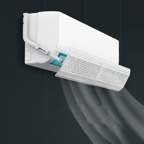 Air Conditioner Cover Windshield Air Conditioning Deflector Baffle Shield Wind Guide Anti-Wind Shield No Filter 2