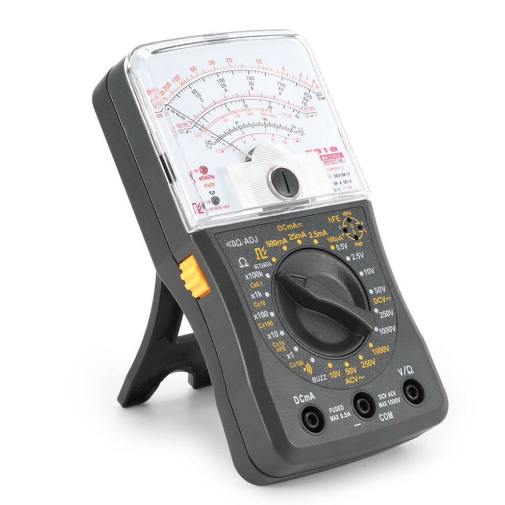 High Precision Handheld Analog Multimeter Ac/ Voltmeter Ammeter Resistance Continuity Capacitance Diodes Tester 6033514773720