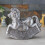 Μεταλλική Τράπεζα Αλόγων Κουμπαράς Ασημένιο Κουτί Αποταμίευσης Γουρουνάκι 5