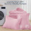 Pink Twin-XL Comforter Set Ultra Soft 5-Piece 4