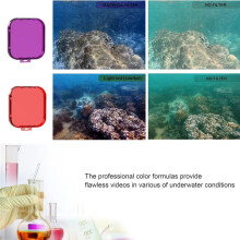 Waterproof Case Protector Housing Cover Shell 3 Color Lens Filters for  Hero 11  Camera Accessories