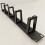 1U 19 Inch Rack Cabinets Cable Management Network Organizer Network Brush Panel Five Ring Detachable Wire Manager Frame 3