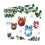 Serviettes en papier de Noël jetables (20 pièces) 2
