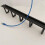 1U 19 Inch Rack Cabinets Cable Management Network Organizer Network Brush Panel Five Ring Detachable Wire Manager Frame 4