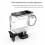 For  Action 3 Action 4 Action Camera Waterproof Case Diving 40M Depth Cold Shoe Opening Design 4