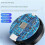Synchronized Screen Projector 2.4G 1080P Screen External Antenna Wireless Same Screen Projector Computer with TV Monitor 6