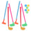 2 sets plastic golfclubs voor peuters en baby's 5