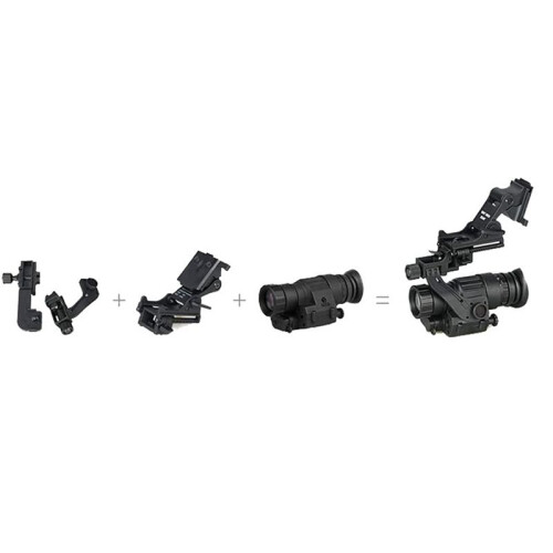 J-Arm Adapter Bracket for PVS14 Night Vision Device Adapter Conversion Kit for Connecting Dump Truck Mounts