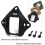 Multifunctional Helmet Accessories Helmet Night Vision Mount Style Shield for Helmet Base Accessories,C 5