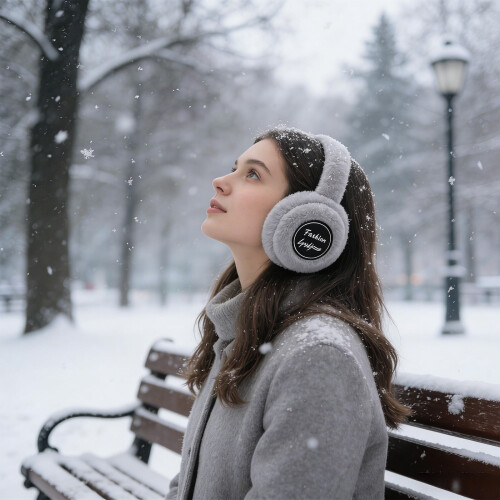 Πτυσσόμενα ζεστά ακουστικά Bluetooth με δυνατότητα θέρμανσης και μείωσης θορύβου για 1