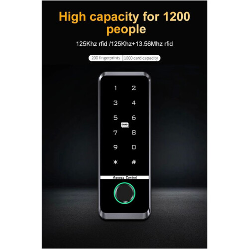 WIFI TUYA App Biometric Fingerprint Access Controller Keypad IP66 Waterproof Standalone Door Access Control System(B) 1