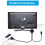 Wireless Display Receiver 4K -Compatible WiFi Display Adapter 5G+2.4G TV Stick for Android/IOS/Windows 6