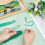 Σετ ραπτικής DIY Βελόνες από ανθρακούχο χάλυβα Πολυεστερικό ακρυλικό νήμα 3